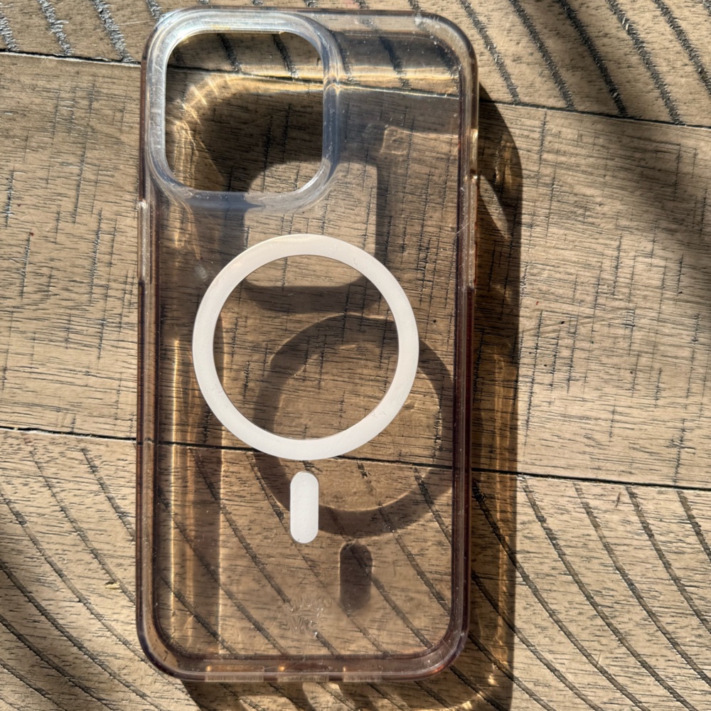 Clear Phone Case with Ring Holder